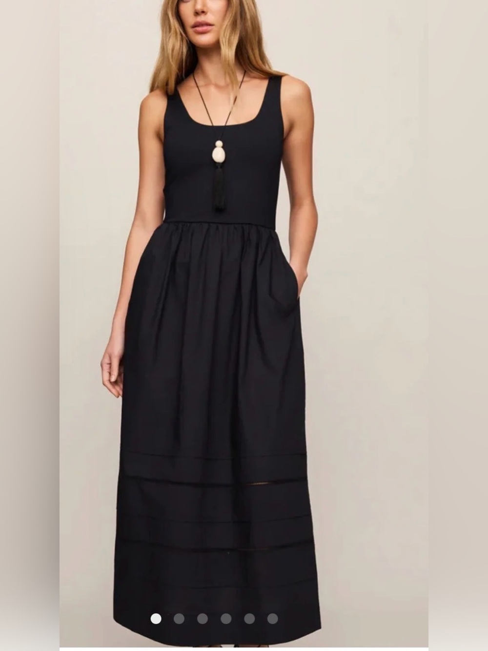 Z Supply Johanna Sleeveless Midi Dress